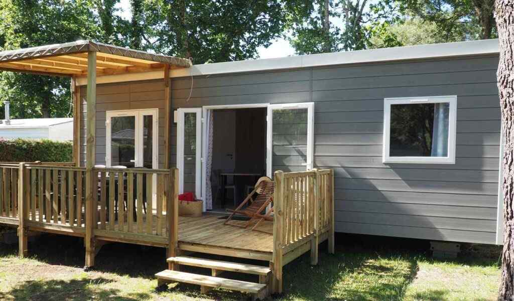 Mobil-home confort 3 chambres, Camping 3 étoiles Les Bruyères de Carnac, Morbihan